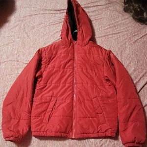 Faded Glory Red Puffer Jacket XXL